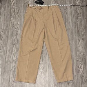 Realtakai Men,s  WIDE PANTS Size XL khaki Color BRAND NEW